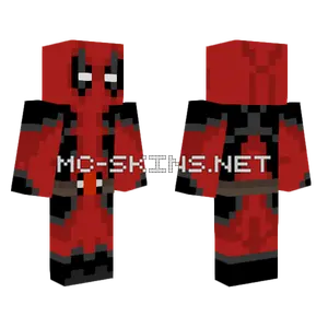Deadpool Skin Minecraft skin