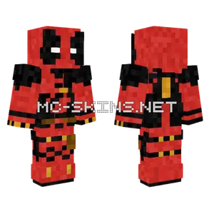 Deadpool Wolverine Skin Minecraft skin