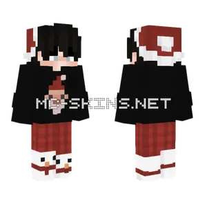Deaf Santa Outfit Minecraft skin