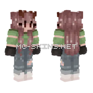 Dear Girl Minecraft skin