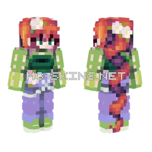 Death's Green Garden Minecraft skin