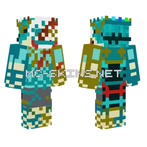 Decade Clown Minecraft skin