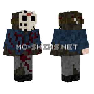 Decayed Jason Voorhees Minecraft skin