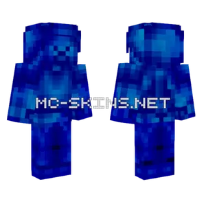 Deep Ocean Steve Minecraft skin