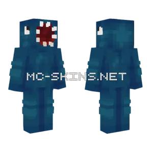Deep Sea Monster Minecraft skin