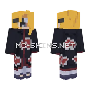 Deidara Naruto Minecraft skin