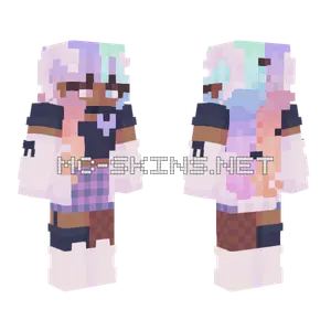 Dejavurce Pastel Girl Minecraft skin