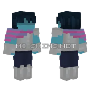 Deltarune Kris Minecraft skin