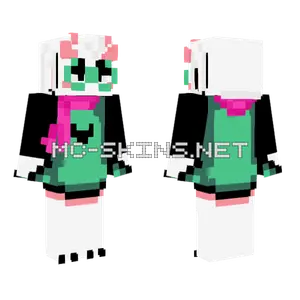Deltarune Ralsei Minecraft skin