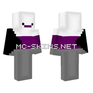 Demi Pride Flag Minecraft skin