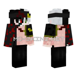 Demon Asta Black Clover Minecraft skin