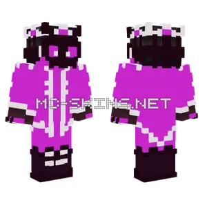 Demon King Bunny Lena Minecraft skin
