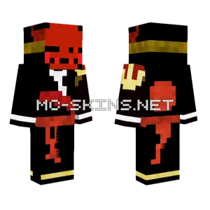 Demon Mask Skin Minecraft skin
