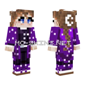 Demon Slayer Dark Minecraft skin