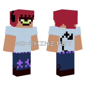 Denne V2 Minecraft skin