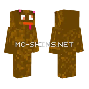 Derpy Bear Dog Creature Minecraft skin