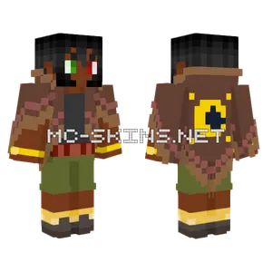 Desert Traveler Minecraft skin