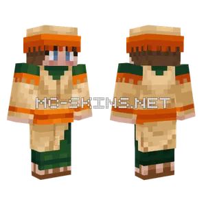 Desert Villager Minecraft skin