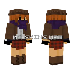 Detective Lily Minecraft skin