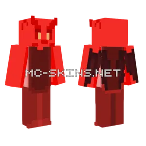 Devil From Piggy Edited Minecraft skin