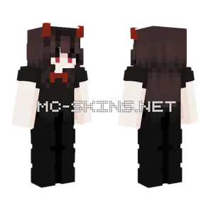 Devil With Horns Minecraft skin
