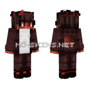 Devils Servant W Effects Minecraft skin