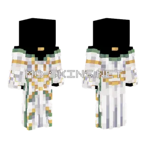 Devoted Royalty Green 2 Base Minecraft skin