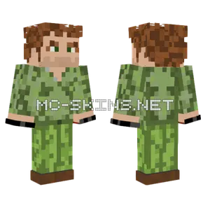 Dexter Morgan Camo Outfit Minecraft skin