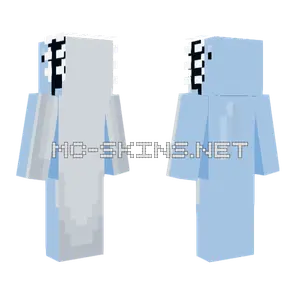 Diagonal Shark Minecraft skin
