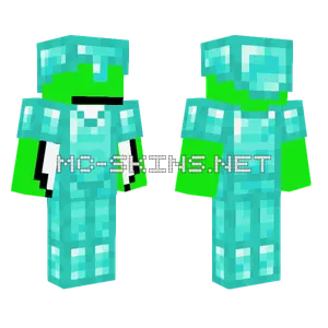 Diamond Armor Suit Minecraft skin