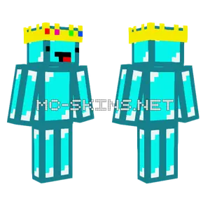 Diamond Block Monster Minecraft skin