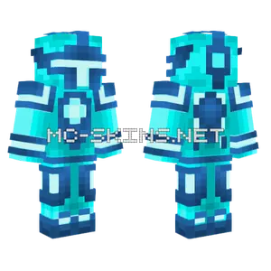 Diamond Lapis Lazuli Knight Minecraft skin
