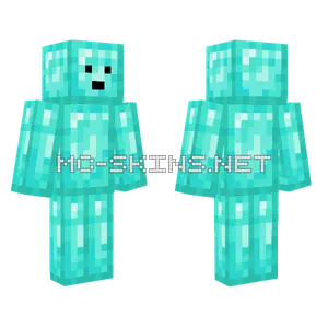 Diamond Man Perfect Texturing Minecraft skin
