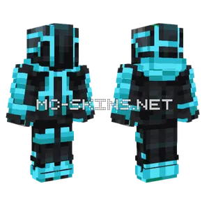 Diamond Robot Minecraft skin
