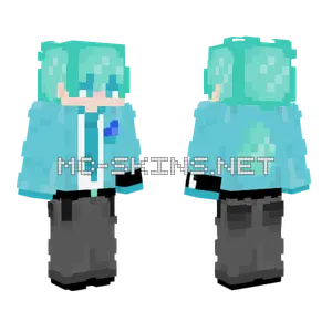 Diego Diamond Style Minecraft skin