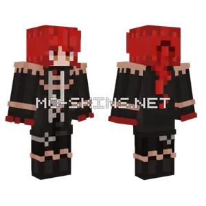 Diluc Edited Minecraft skin