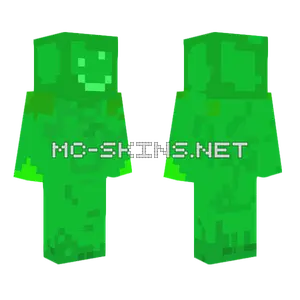 Dingo Green Man Minecraft skin