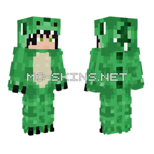 Dino Costume Minecraft skin