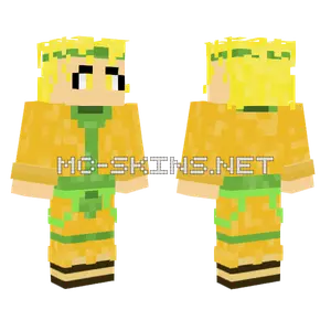 Dio Brando Bwe Version Minecraft skin