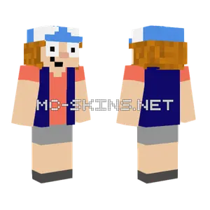 Dipper Pines Minecraft skin
