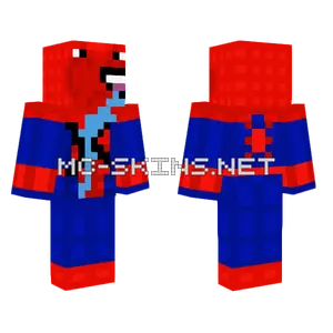 Dirpy Spiderman Minecraft skin