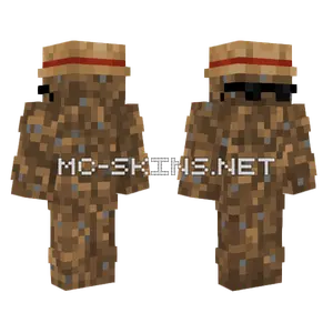 Dirt Block Skin Minecraft skin