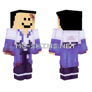 Disheveled Quackity Wound Minecraft skin