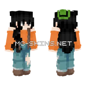 Disney Goofy Minecraft skin