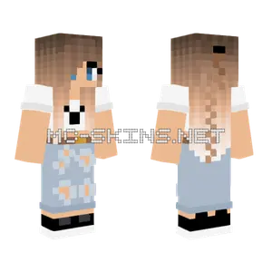 Disney Kort Shirt Minecraft skin