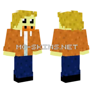Dmgduck Blue Outfit Minecraft skin