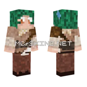 Dnd Local Plant Char Minecraft skin