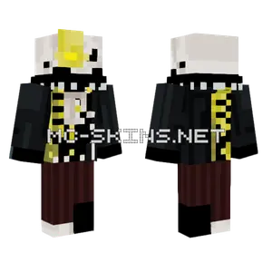 Dnd Skeleton Bard Metal Minecraft skin