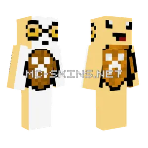 Doble Frog Noob Minecraft skin