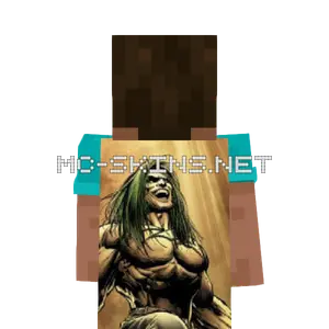 Doc Samson cape, outside and lining